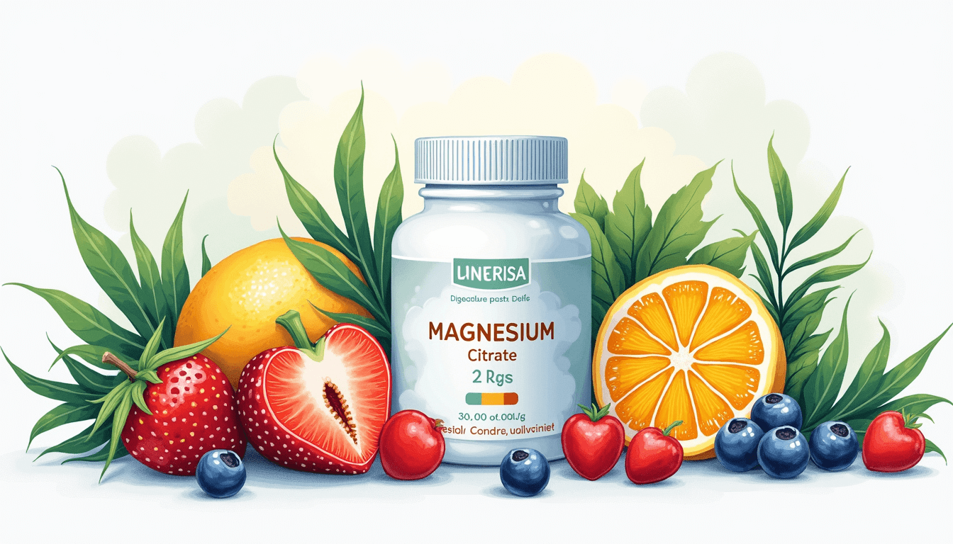 Magnesium Citrate: A Natural Solution for Digestive Health and Muscle Relaxation